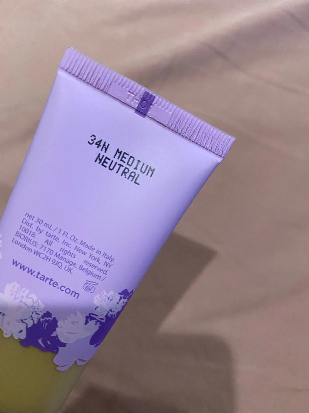 tarte maracuja tinted